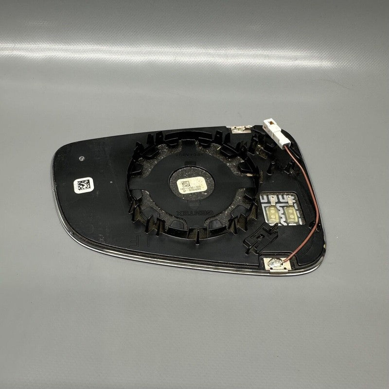 TESLA MODEL X MIRROR GLASS LEFT DRIVER 2016 17 18 19 20 2021 OEM 92520