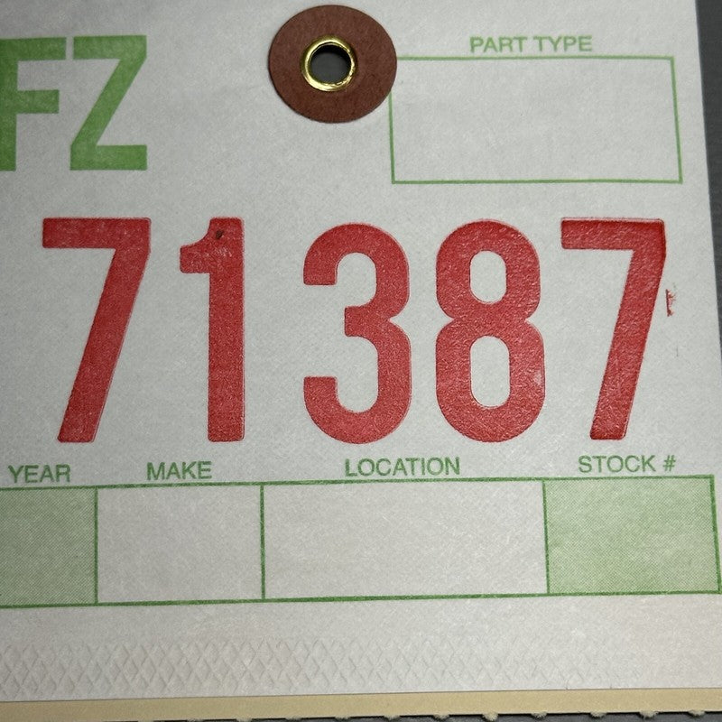 32341458 VOLVO V60 REAR BUMPER TRIM BAR MOLDING 2018 2019 2020 2021 OEM 32341458