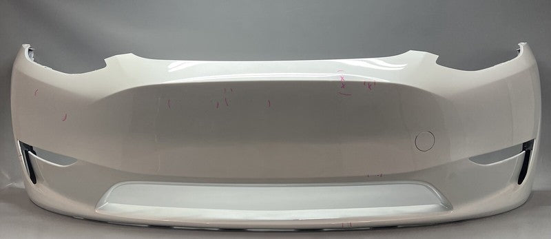 1540100-17-F TESLA MODEL Y FRONT BUMPER 2023 2024 NON SENSOR OEM 1540100-17-F
