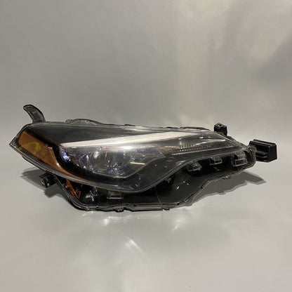 TOYOTA COROLLA HEADLIGHT RIGHT PASSENGER HALOGEN 2017 2018 2019 OEM