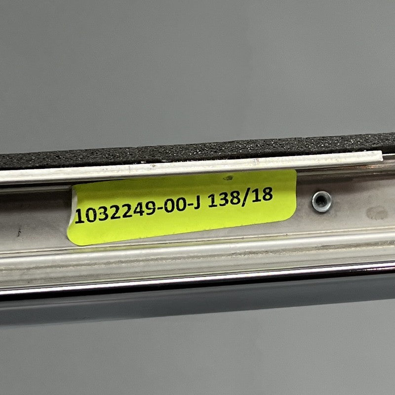 1032249-00-J TESLA MODEL X DOOR MOLDING LEFT REAR 2015 16 17 18 19 20 2021 OEM 1032249-00-J