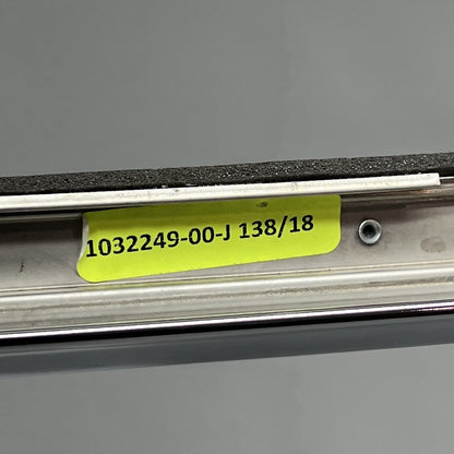 1032249-00-J TESLA MODEL X DOOR MOLDING LEFT REAR 2015 16 17 18 19 20 2021 OEM 1032249-00-J