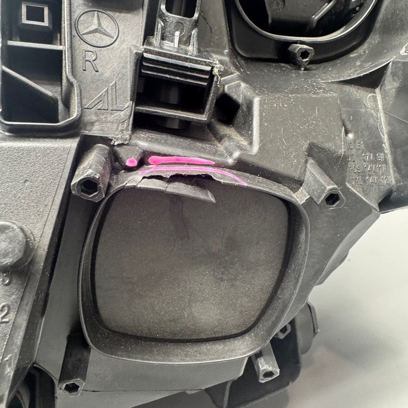 MERCEDES BENZ GLE63 HEADLIGHT RIGHT PASSENGER 2015-2017 2018 LED EUROP
