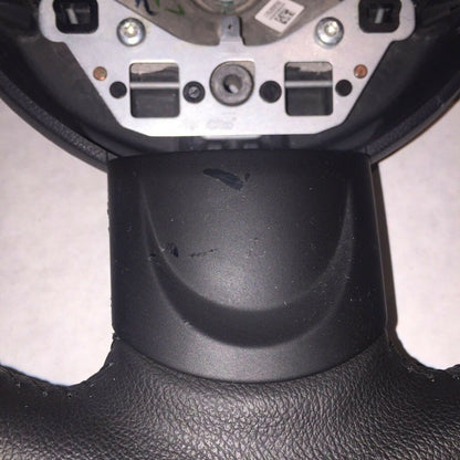 6772148 BMW 328 335 STEERING WHEEL E90 E91 4-DOOR SEDAN BLACK LEATHER OEM