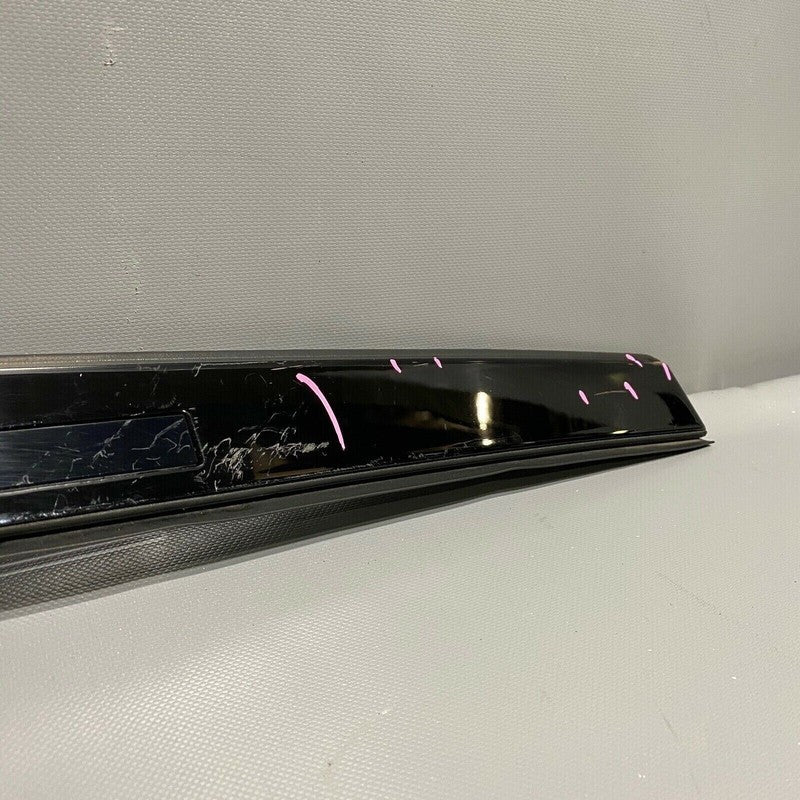 607000132 TESLA MODEL S LEFT SIDE ROOF APPLIQUE 2016 17 18 19 2020 BLACK OEM 607000132