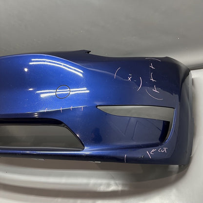 1540102-17-F TESLA MODEL Y FRONT BUMPER 2023 2024 NON SENSOR TYPE OEM 1540102-17-F