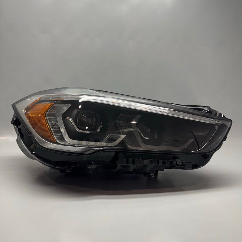 BMW X1 HEADLIGHT RIGHT PASSENGER 2020 2021 2022 LED 63115A01176 OEM