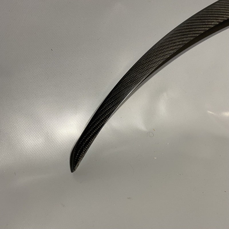 1533971-00-A TESLA MODEL Y SPOILER WING PERFORMENCE CARBON FIBER 2020 2021 2022 OEM