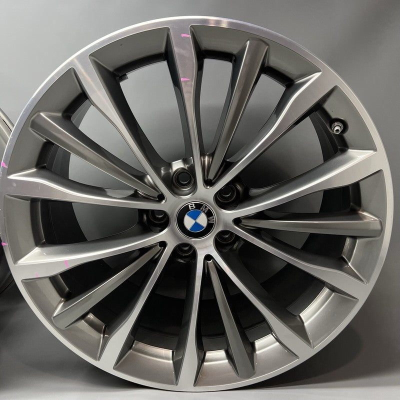 6873942 BMW 530 WHEEL RIM SET 540 M550 2017 2018 2019 2020 2021 2022 2023 6873942