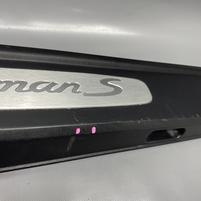 98150466702 PORSCHE CAYMAN S 981 DOOR SILL RIGHT FRONT 98150466702 2013 2014 2015 2016 OEM