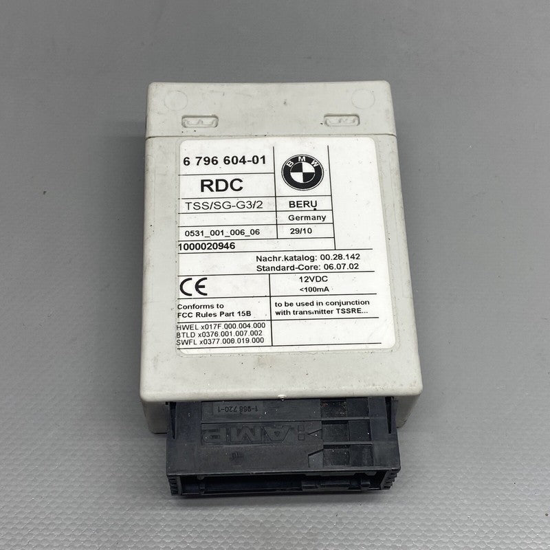 6796604-01 BMW 750 TIRE PRESSURE MONITOR 2009 2010 2011 OEM 6796604-01