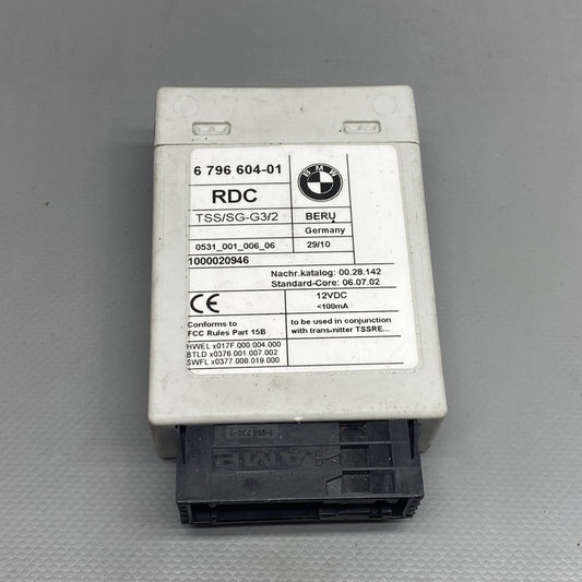 6796604-01 BMW 750 TIRE PRESSURE MONITOR 2009 2010 2011 OEM 6796604-01