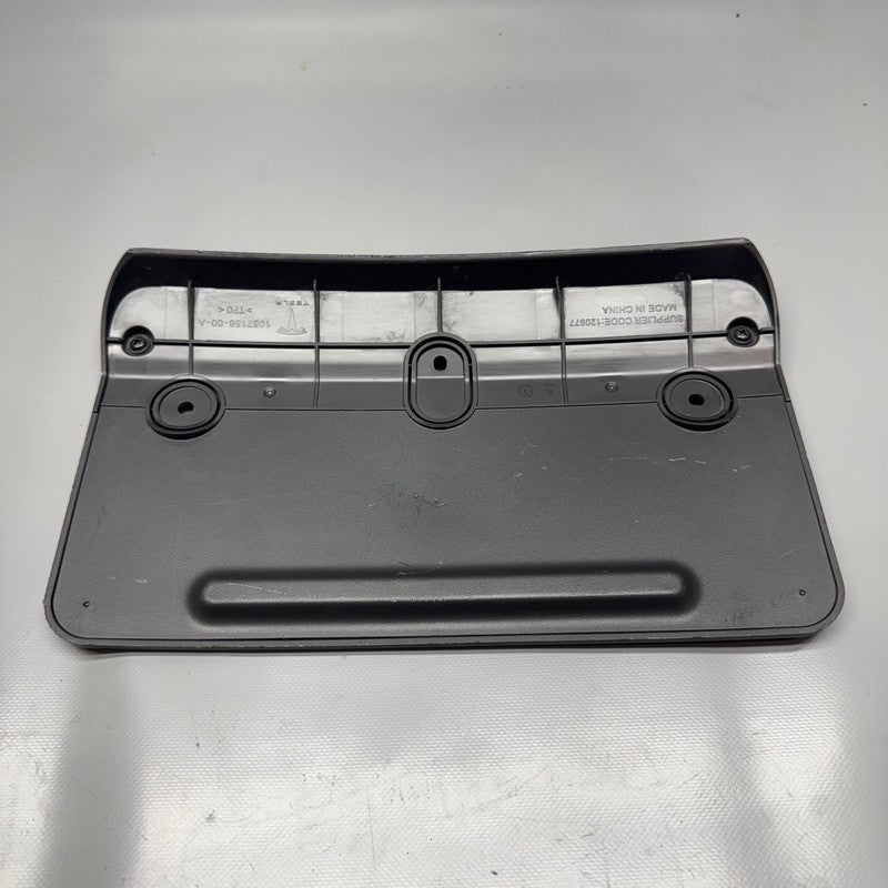 TESLA MODEL X LICENSE PLATE BRACKET 2016 2017 2018 2019 2020 OEM 10571