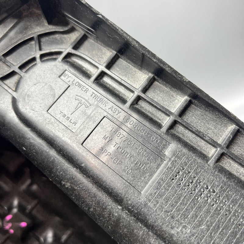 1487751-00-D TESLA MODEL Y TRUNK CARGO STORAGE REAR 2020 2021 2022 2023 OEM 1487751-00-D