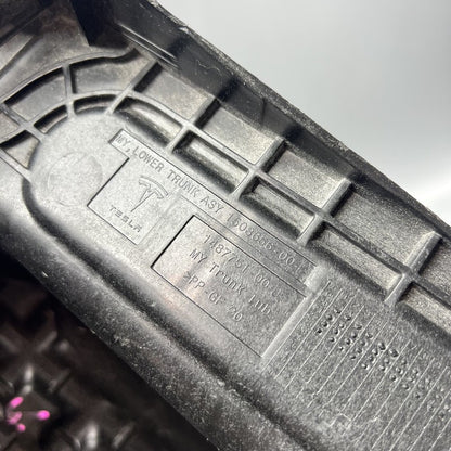 1487751-00-D TESLA MODEL Y TRUNK CARGO STORAGE REAR 2020 2021 2022 2023 OEM 1487751-00-D