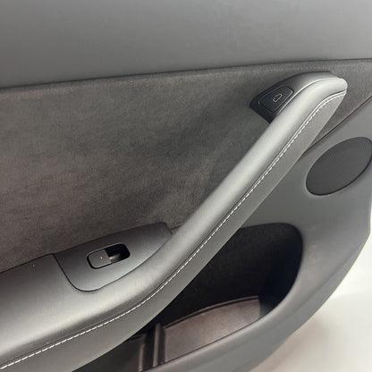 2000296-00-B TESLA MODEL Y DOOR PANEL LEFT REAR 2020 2021 2022 2023 OEM 2000296-00-B