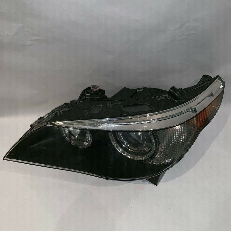 BMW 528 535 E60 HEADLIGHT LEFT DRIVER SIDE 2006 2007 XENON OEM
