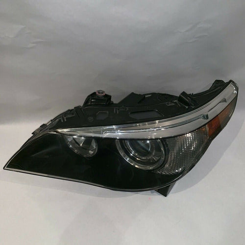 BMW 528 535 E60 HEADLIGHT LEFT DRIVER SIDE 2006 2007 XENON OEM