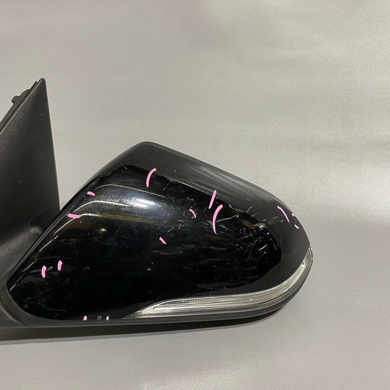 HYUNDAI SONATA MIRROR LEFT DRIVER SIDE 2015 2016 2017 BLACK OEM