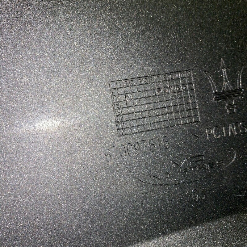 670097616 MASERATI GHIBLI BUMPER CENTER VALANCE DIFFUSER 2014 2015 2016 OEM