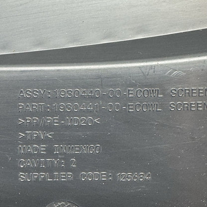 1930440-00-E TESLA MODELY JUNIPER COWL SCREEN COVER 2025 2026 OEM 1930440-00-E