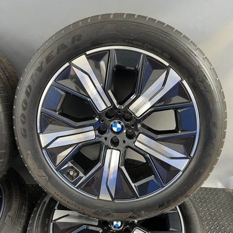 5A02654 BMW IX WHEEL RIM SET 21 INCH 2022 2023 2024 OEM 5A02654