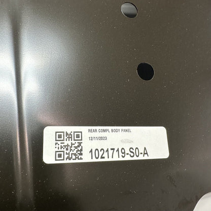 1021719-S0-A TESLA MODEL S REAR BODY PANEL 2016 2017 2018 2019 2020 OEM 