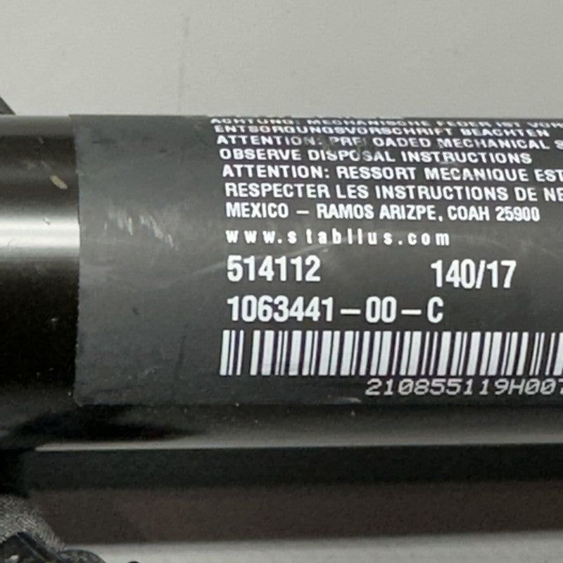 1063441-00-C TESLA MODEL X DOOR STRUT SECONDARY 2016 2017 2018 2019 2020 OEM 1063441-00-C