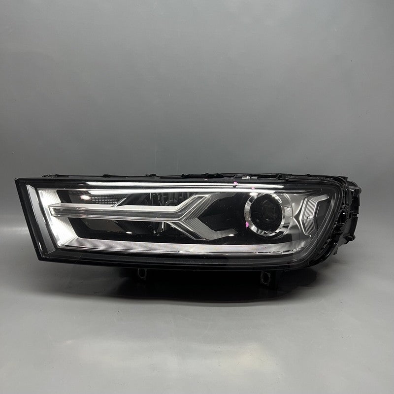 AUDI Q7 HEADLIGHT LEFT DRIVER 2017 2018 2019 2020 4M0941005B XENON LED