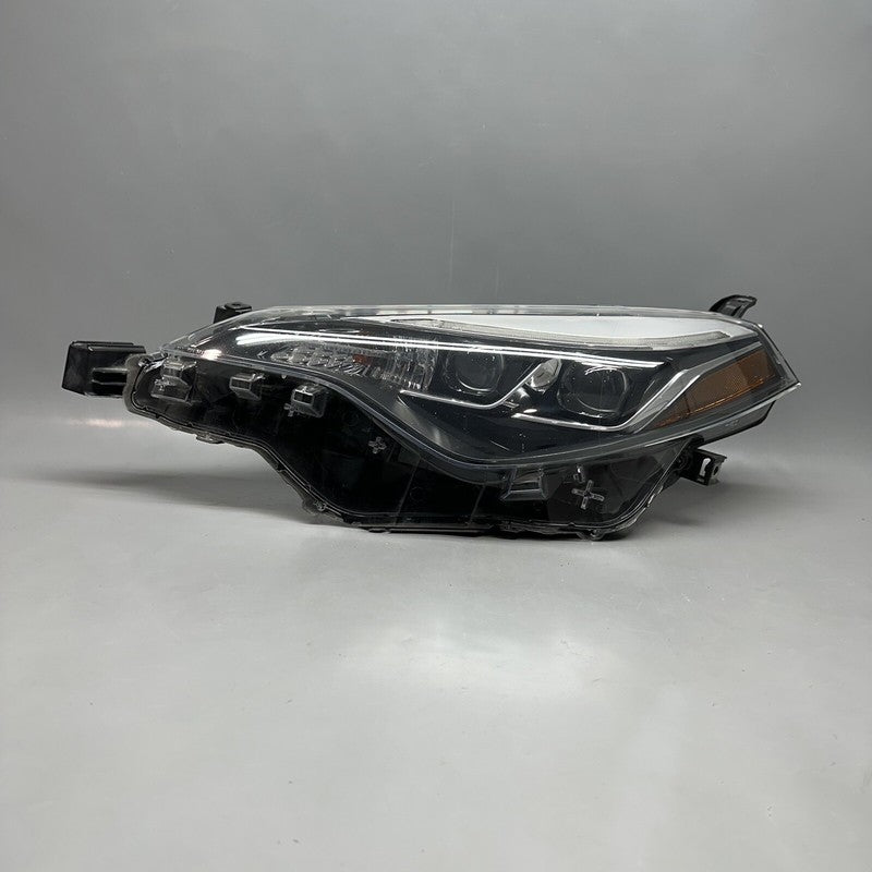 TOYOTA COROLLA HEADLIGHT LEFT DRIVER LED 2017 2018 2019 OEM