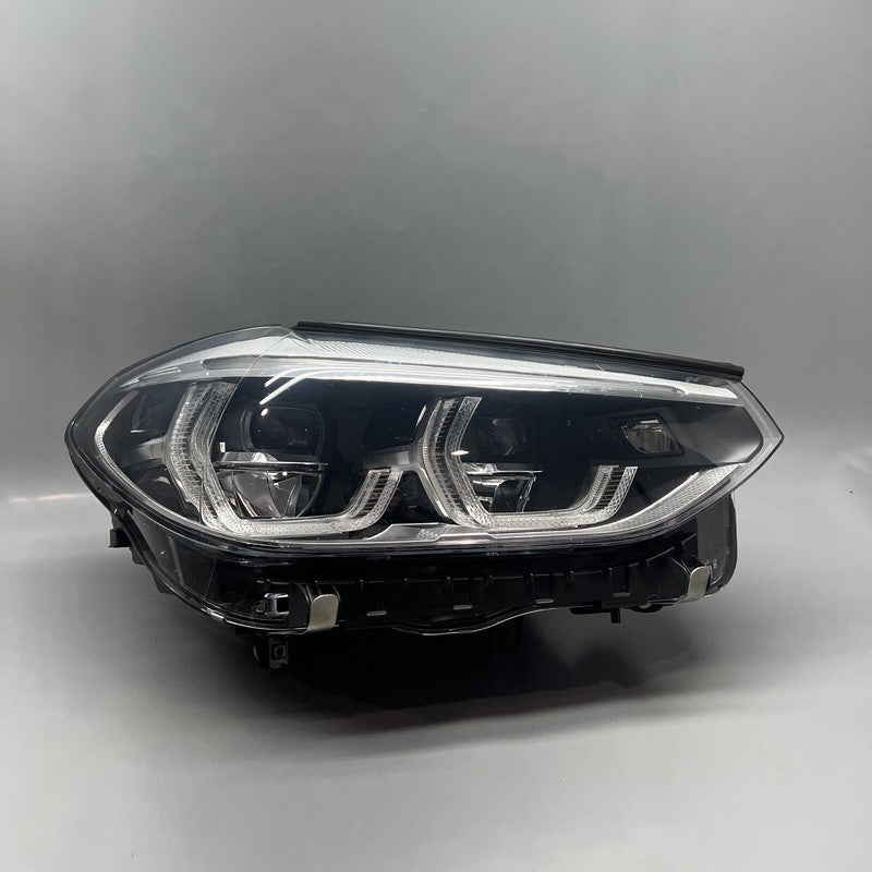 8739658-04 BMW X3 HEADLIGHT RIGHT PASSENGER 2018 2019 2020 2021 ADAPTIVE LED X4 8739658-04