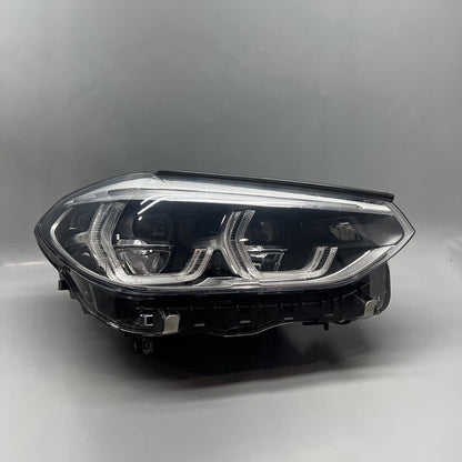 8739658-04 BMW X3 HEADLIGHT RIGHT PASSENGER 2018 2019 2020 2021 ADAPTIVE LED X4 8739658-04