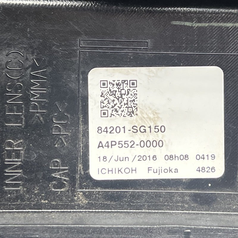 84201-SG150 SUBARU FORESTER TAIL LIGHT LEFT DRIVER 2017 2018 OEM 84201-SG150