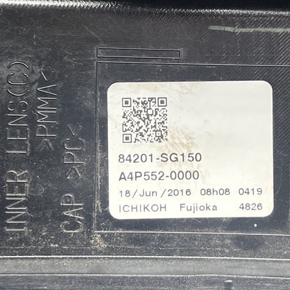 84201-SG150 SUBARU FORESTER TAIL LIGHT LEFT DRIVER 2017 2018 OEM 84201-SG150