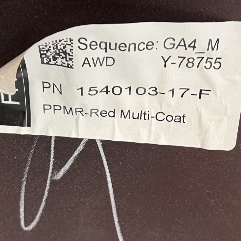 1540103-17-F TESLA MODEL Y FRONT BUMPER 2023 2024 OEM NON SENSOR TYPE 1540103-17-F