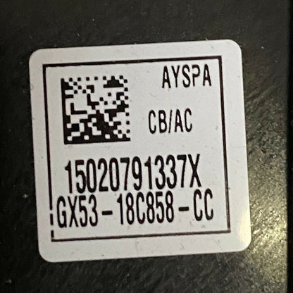 GX53-18C858-CC JAGUAR F-TYPE AC HEATER CONTROL PANEL GX53-18C858-CC 2014-2017 FOR PARTS