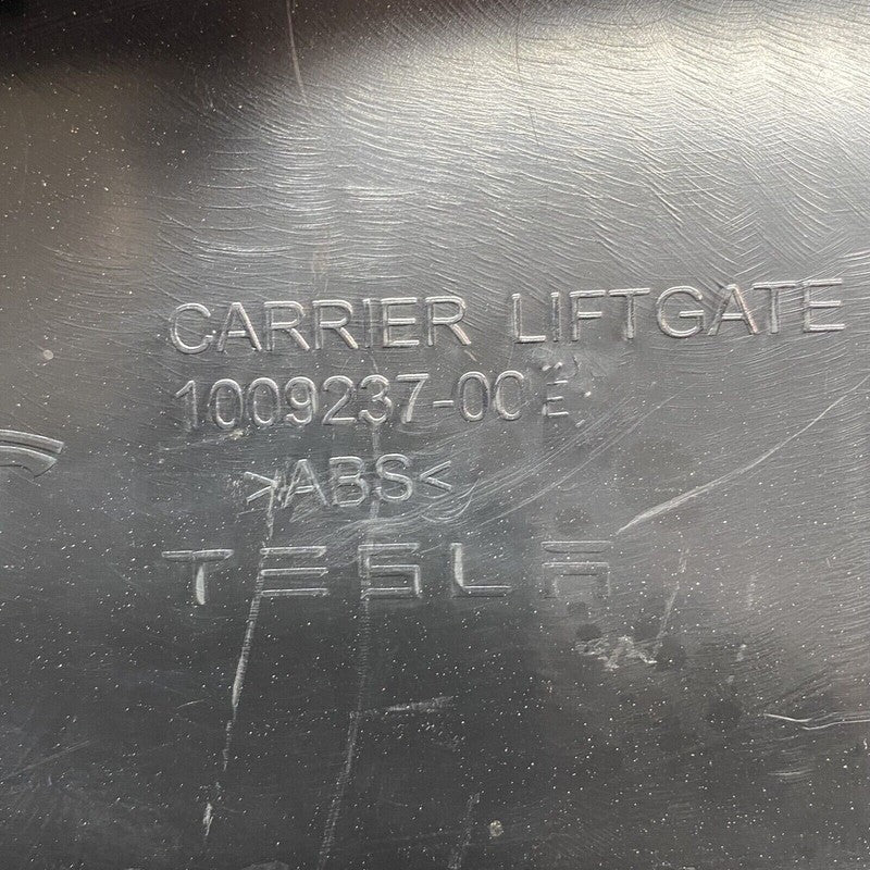 1009237-00-E TESLA MODEL S LIFTGATE LOWER PANEL 2012 13 14 15 16 17 18 19 2020 1009237-00-E