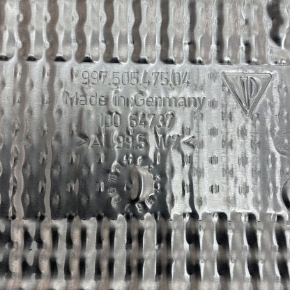 99750547504 PORSCHE 911 CARRERA REAR BUMPER HEAT SHIELD 2009 2010 2011 2012 99750547504