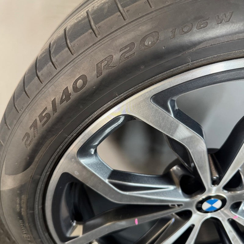BMW X4 WHEEL RIM 20 INCH REAR X3 2019 2020 2021 2022 2023 2024 2025 OE