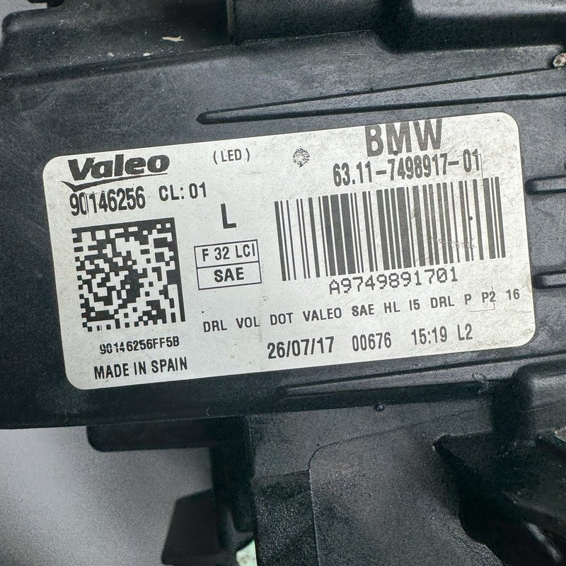 7498917 BMW 430 M4 HEADLIGHT LEFT DRIVER 2018 2019 2020 XENON OEM 7498917