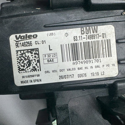 7498917 BMW 430 M4 HEADLIGHT LEFT DRIVER 2018 2019 2020 XENON OEM 7498917