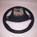 7PP419091CJA34 PORSCHE CAYENNE 958 PANAMERA 970 STEERING WHEEL 2014 2015 BLACK LEATHER OEM