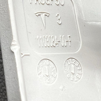 1103084-00-f TESLA MODEL Y SUN VISOR LEFT DRIVER 2020 2021 2022 2023 OEM 1103084-00-F