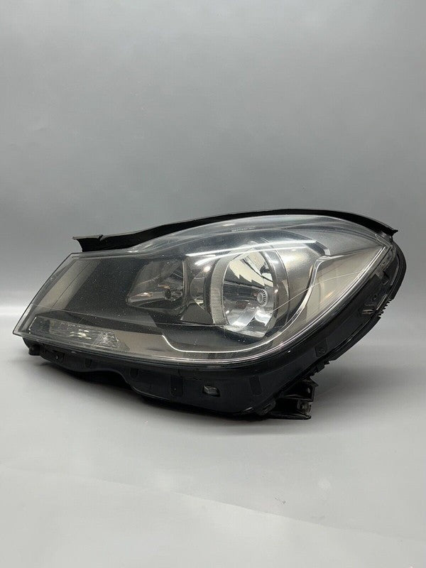 A2048209959 MERCEDES BENZ C250 HEADLIGHT LEFT DRIVER 2012 13 2014 HALOGEN A2048209959