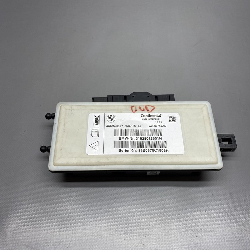 6577-9280186-01 BMW X3 SAFETY CONTROL MODULE 6577-9280186-01 2011 2012 2013 2014 2015 2016 2017