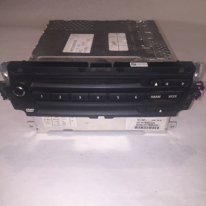 65839170722-01 BMW 328 330 335 SEDAN E90 AUDIO RADIO CD DVD NAVIGATION UNIT 2007 2008 OEM