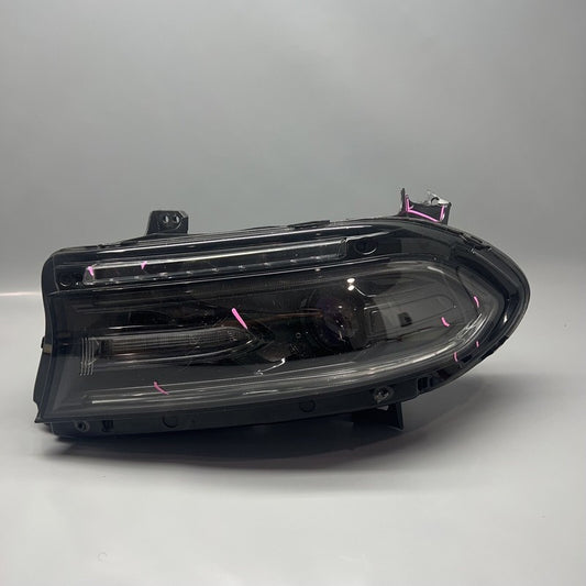 DODGE CHARGER HEADLIGHT LEFT DRIVER 2015 16 17 18 19 20 21 2022 HALOGEN OEM