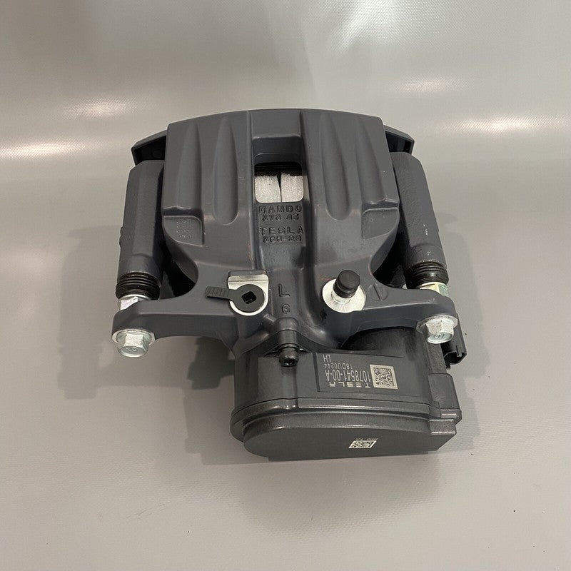 1078541-00-A TESLA MODEL X BRAKE CALIPER LEFT REAR 2016 2017 2018 2019 2020 GRAY OEM