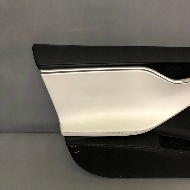 6007456-00 TESLA MODEL S LEFT FRONT CARRIER DOOR TRIM 2012 2013 2014 2015 OEM