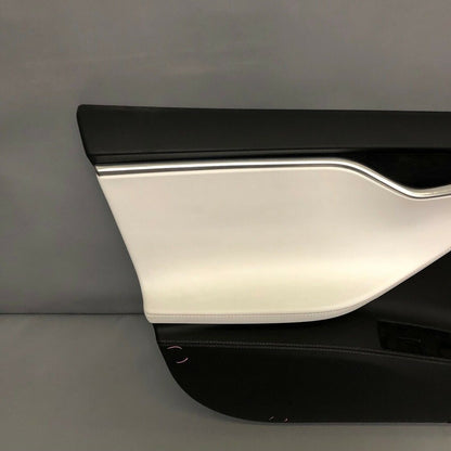 6007456-00 TESLA MODEL S LEFT FRONT CARRIER DOOR TRIM 2012 2013 2014 2015 OEM